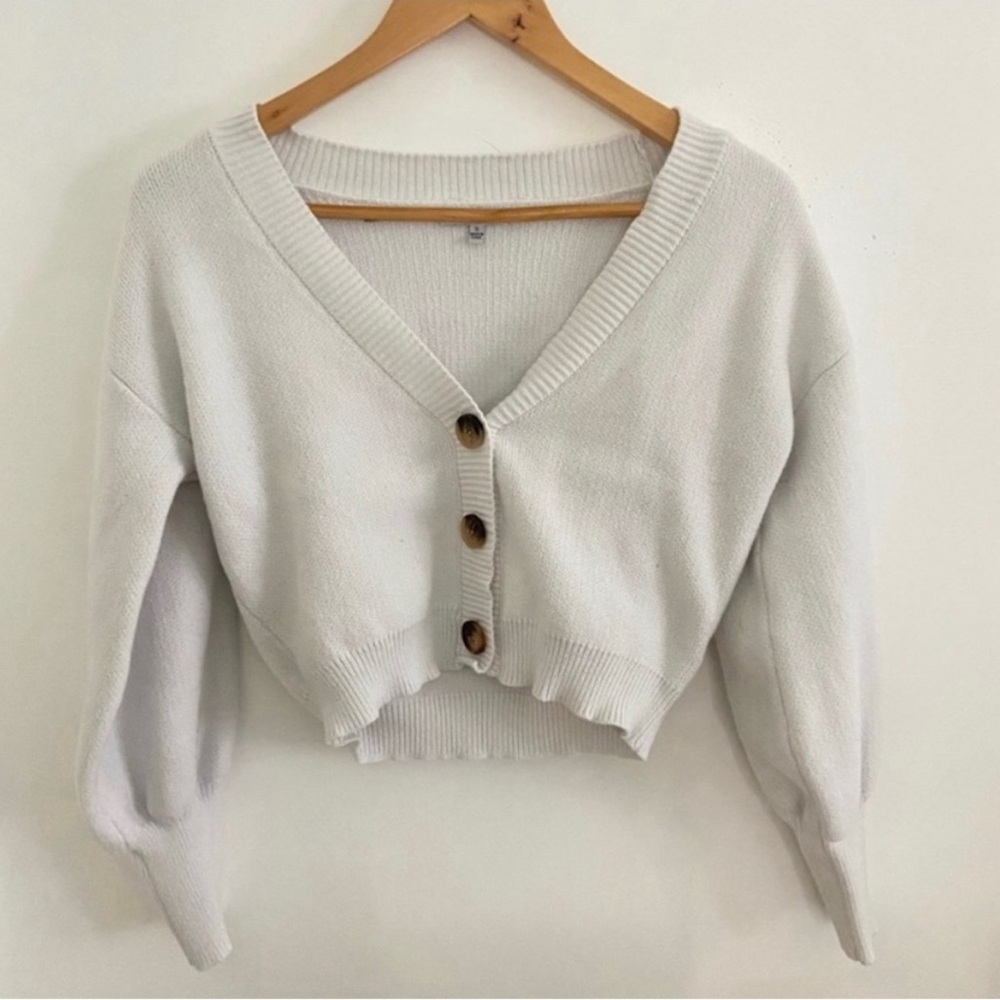 Fashion Nova Button Down Sweater